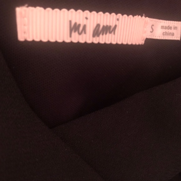 New Francesca’s Black Floral Dress w/ Adjustable Spaghetti Straps - Picture 4 of 4